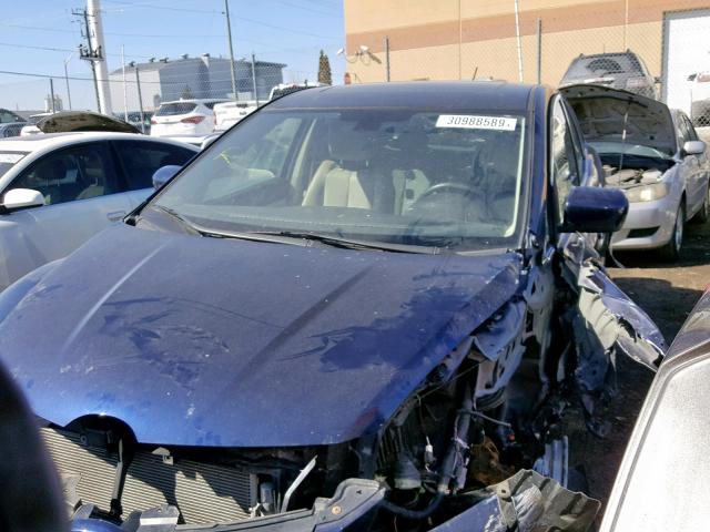 JM3ER2B50B0396330 - 2011 MAZDA CX-7 BLUE photo 2