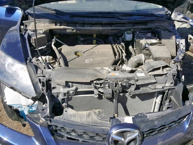 JM3ER2B50B0396330 - 2011 MAZDA CX-7 BLUE photo 7