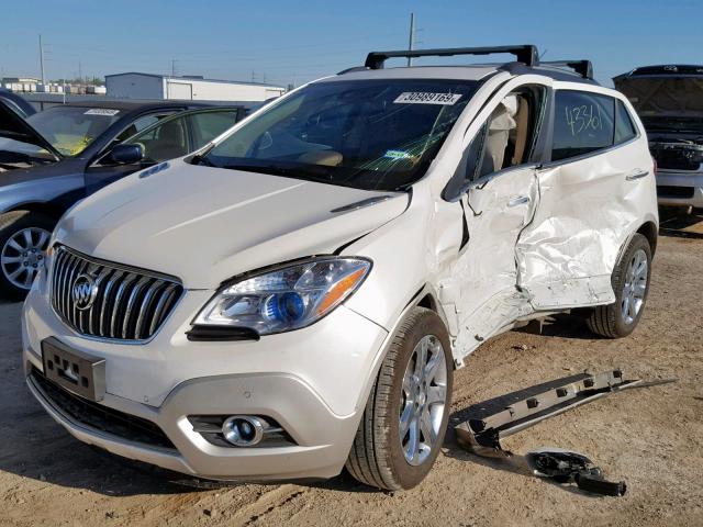 KL4CJDSB7EB687371 - 2014 BUICK ENCORE PRE WHITE photo 2