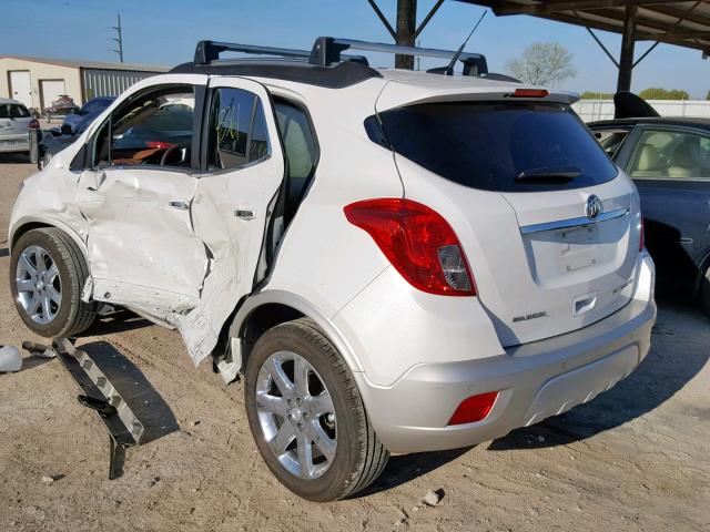 KL4CJDSB7EB687371 - 2014 BUICK ENCORE PRE WHITE photo 3