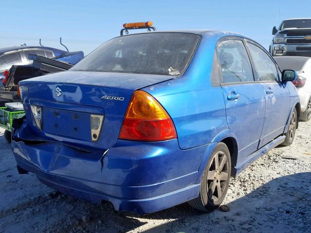 JS2RA61S365300964 - 2006 SUZUKI AERIO PREM BLUE photo 4