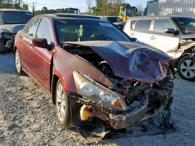 1HGCP2F80BA026114 - 2011 HONDA ACCORD EXL MAROON photo 1