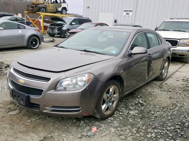 1G1ZC5EB7AF165671 - 2010 CHEVROLET MALIBU 1LT ყავისფერი ფოტო 2