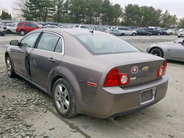 1G1ZC5EB7AF165671 - 2010 CHEVROLET MALIBU 1LT ყავისფერი ფოტო 3