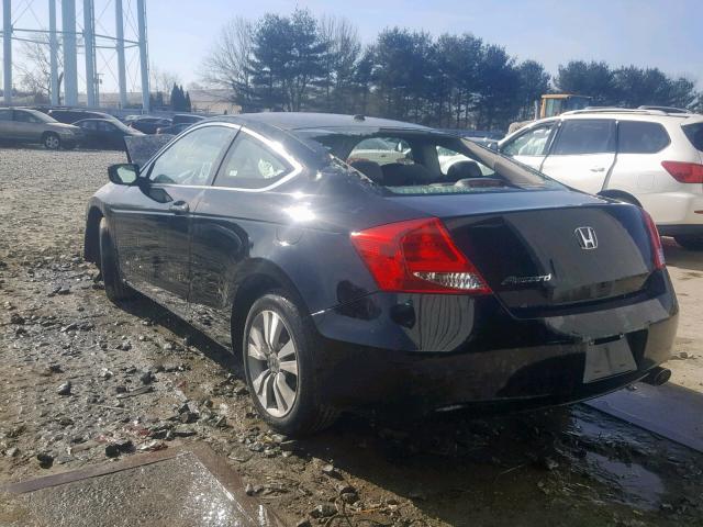 1HGCS1B85BA003572 - 2011 HONDA ACCORD EXL BLACK photo 3