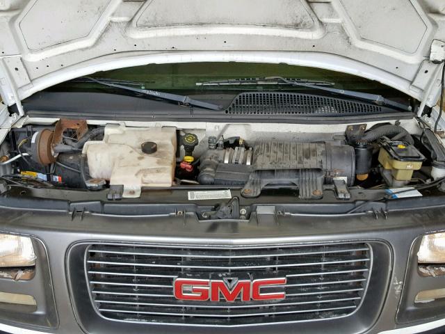 1GTHG35RX21109912 - 2002 GMC SAVANA G35 WHITE photo 7