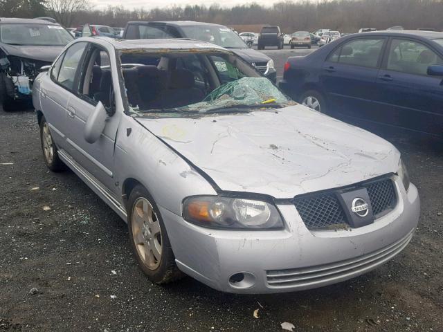 3N1AB51D36L485231 - 2006 NISSAN SENTRA SE- SILVER photo 1