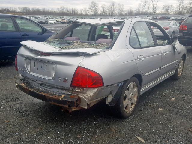 3N1AB51D36L485231 - 2006 NISSAN SENTRA SE- SILVER photo 4