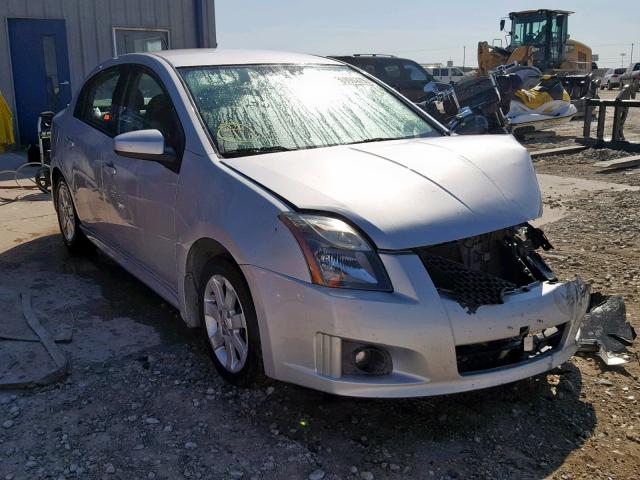 3N1AB6AP6AL688476 - 2010 NISSAN SENTRA 2.0 SILVER photo 1