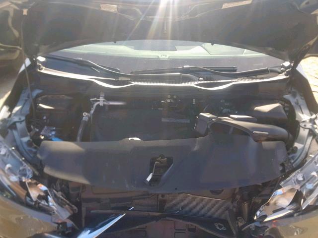 5FNRL6H74KB042324 - 2019 HONDA ODYSSEY EX GRAY photo 7