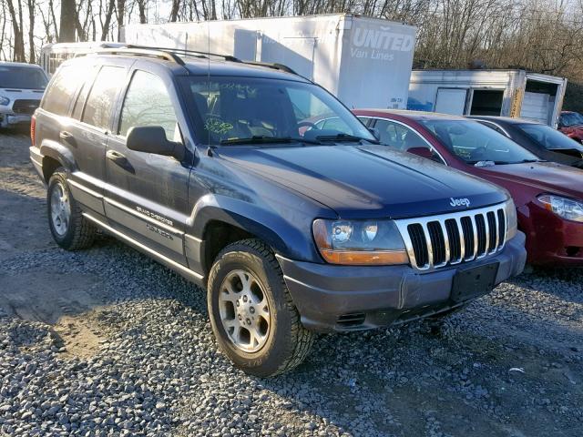 1J4GX48S41C540775 - 2001 JEEP GRAND CHER BLUE photo 1