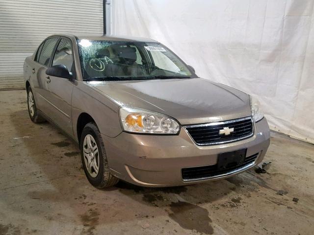 1G1ZS58F28F110220 - 2008 CHEVROLET MALIBU LS TAN photo 1