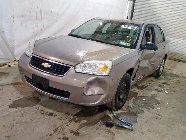 1G1ZS58F28F110220 - 2008 CHEVROLET MALIBU LS TAN photo 2