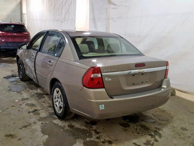 1G1ZS58F28F110220 - 2008 CHEVROLET MALIBU LS TAN photo 3