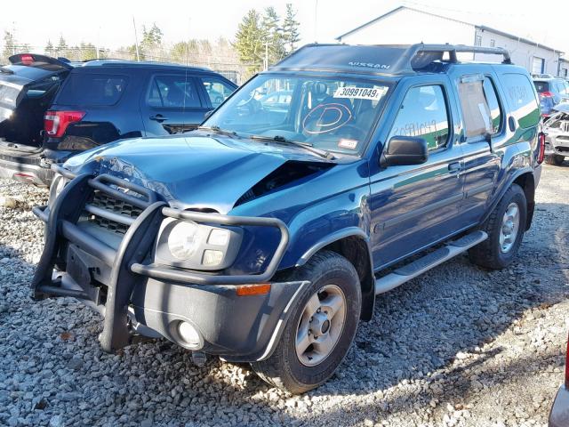 5N1ED28Y33C654991 - 2003 NISSAN XTERRA XE BLUE photo 2