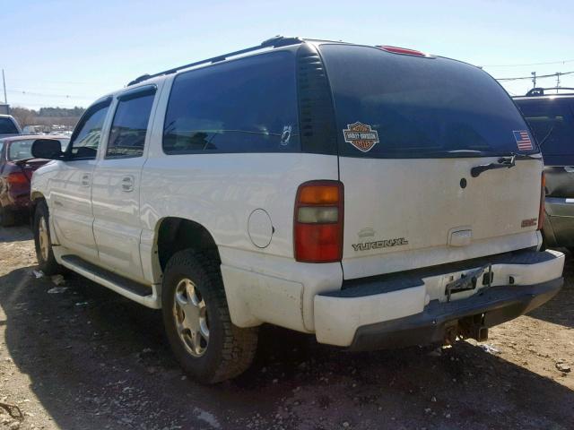 1GKFK66U53J282690 - 2003 GMC YUKON XL D WHITE photo 3