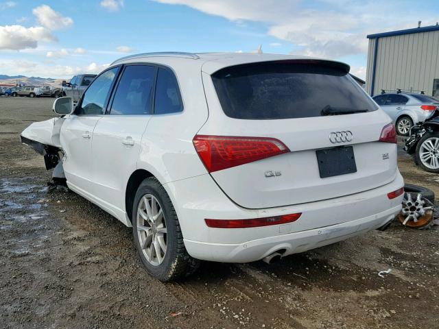 WA1KK78R29A021187 - 2009 AUDI Q5 3.2 WHITE photo 3