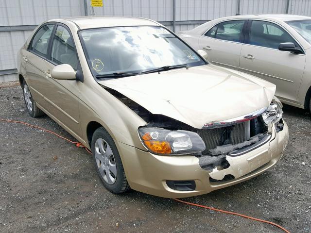 KNAFE222095661319 - 2009 KIA SPECTRA EX GOLD photo 1