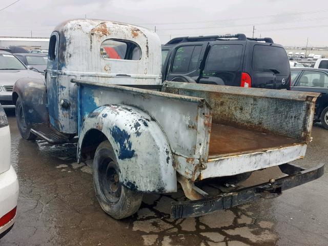 98164 - 1949 INTERNATIONAL PICKUP BLUE photo 3