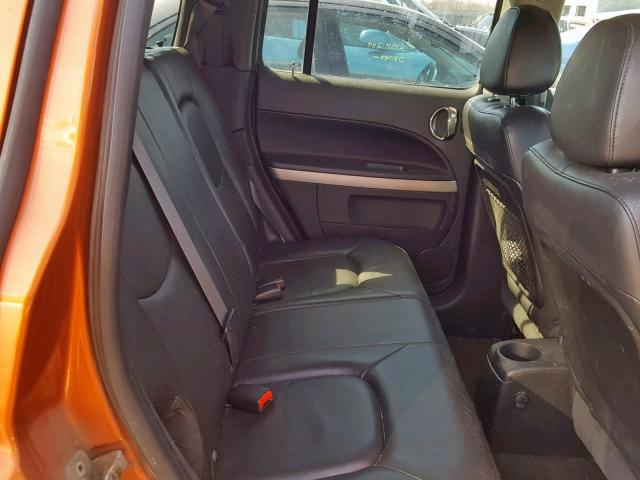 3GNCA43D38S716306 - 2008 CHEVROLET HHR LT ORANGE photo 6