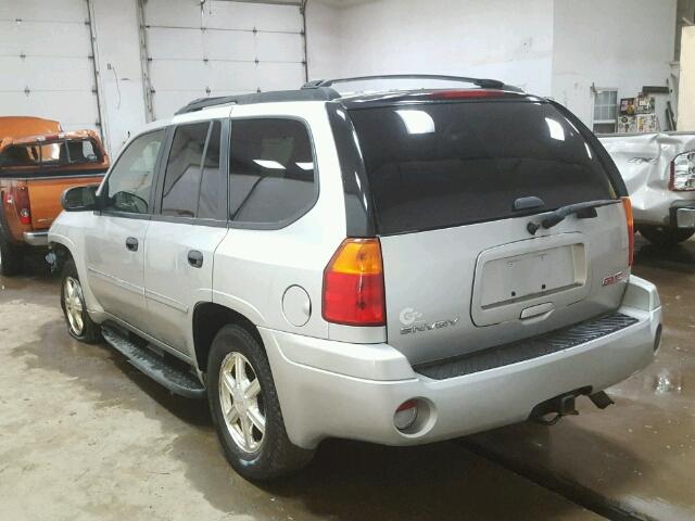 1GKDT13S282118762 - 2008 GMC ENVOY SILVER photo 3