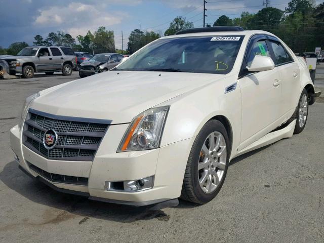 1G6DV57V490140313 - 2009 CADILLAC CTS HI FEA WHITE photo 2