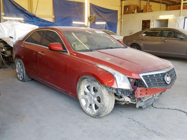 1G6AA5RX3E0163637 - 2014 CADILLAC ATS RED photo 1