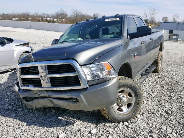 3D7UT2CL9BG557228 - 2011 DODGE RAM 2500 GRAY photo 2