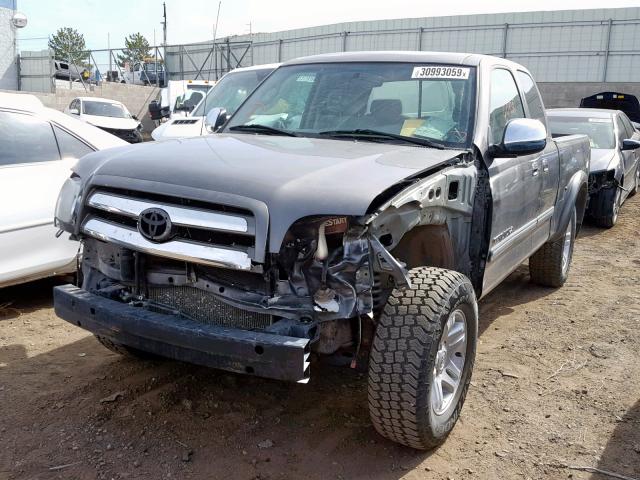 5TBBT44173S439071 - 2003 TOYOTA TUNDRA ACC GRAY photo 2