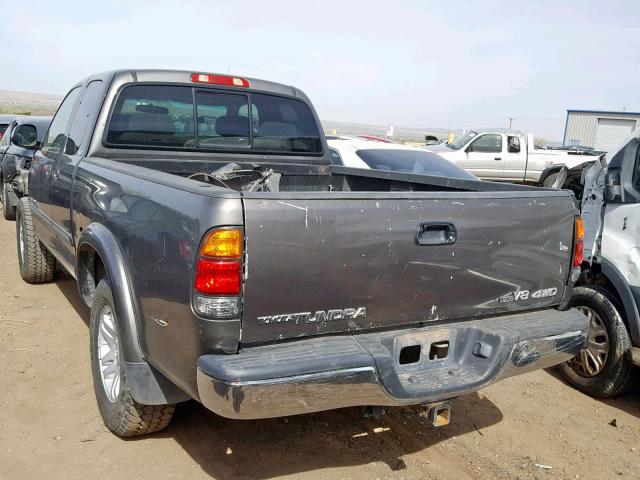 5TBBT44173S439071 - 2003 TOYOTA TUNDRA ACC GRAY photo 3