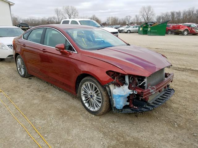 3FA6P0H90ER308128 - 2014 FORD FUSION SE  photo 1