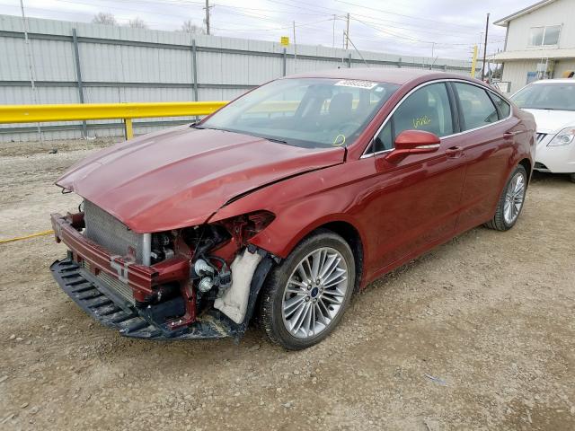 3FA6P0H90ER308128 - 2014 FORD FUSION SE  photo 2