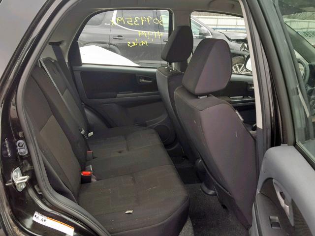 JS2YA5A51C6300208 - 2012 SUZUKI SX4 BLACK photo 6