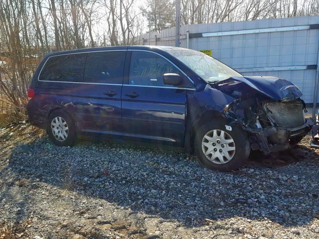 5FNRL38208B018369 - 2008 HONDA ODYSSEY LX BLUE photo 1