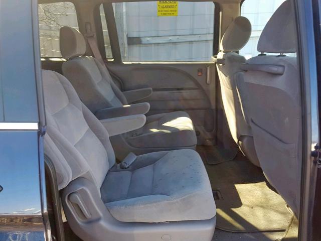 5FNRL38208B018369 - 2008 HONDA ODYSSEY LX BLUE photo 6