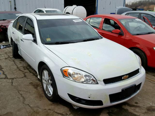 2G1WC5E36F1107612 - 2015 CHEVROLET IMPALA LIM WHITE photo 1