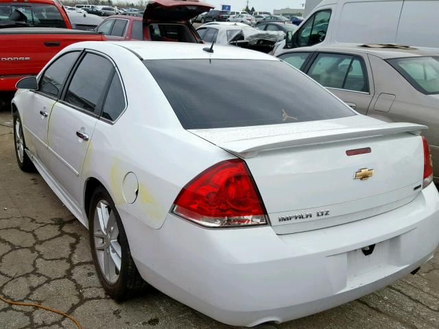 2G1WC5E36F1107612 - 2015 CHEVROLET IMPALA LIM WHITE photo 3