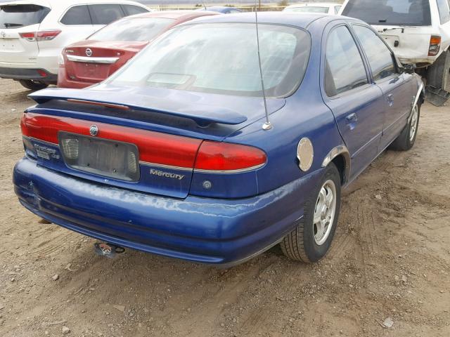 1MELM65L0SK606783 - 1995 MERCURY MYSTIQUE G BLUE photo 4