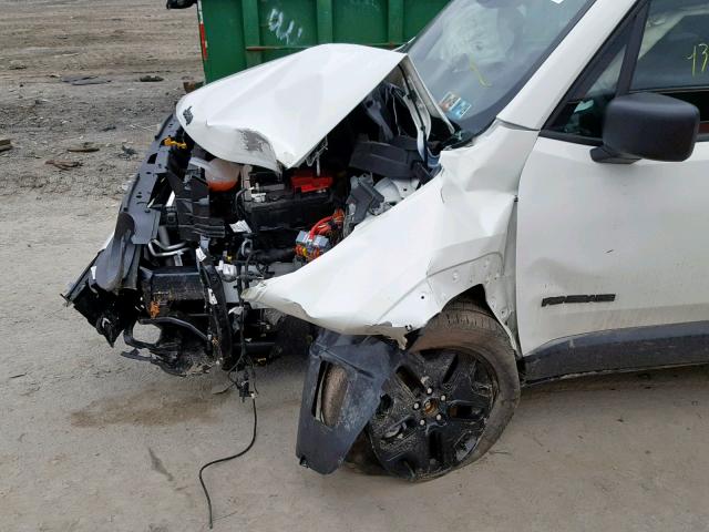 ZACCJBAB1JPH62139 - 2018 JEEP RENEGADE S 白色 照片 9