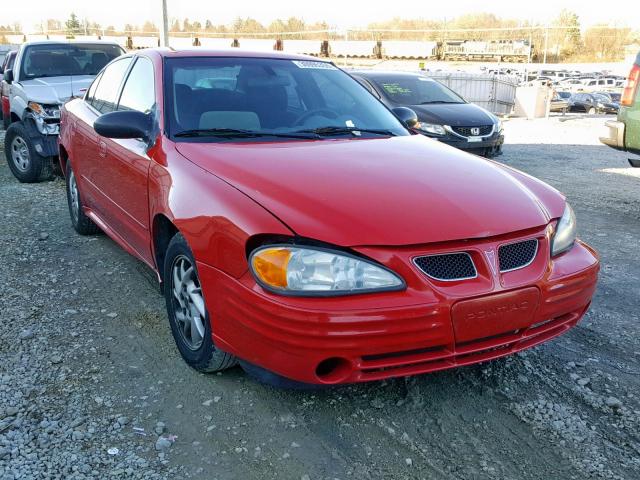 1G2NE52FX3C285089 - 2003 PONTIAC GRAND AM S RED photo 1