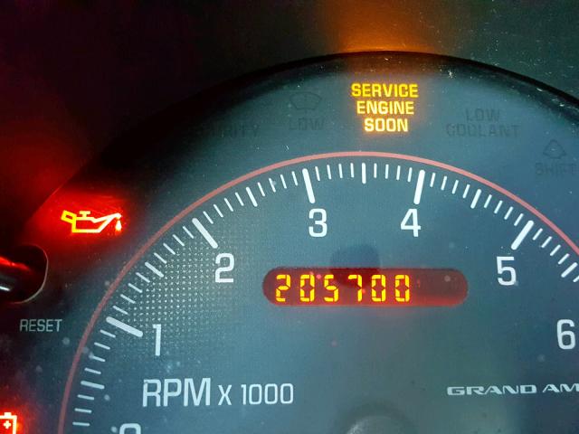 1G2NE52FX3C285089 - 2003 PONTIAC GRAND AM S RED photo 8