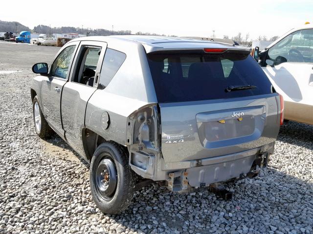 1C4NJDBB7CD562368 - 2012 JEEP COMPASS SP 灰色 照片 3