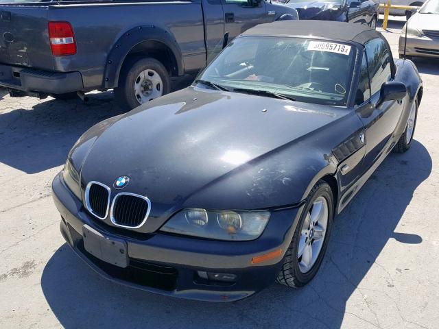 4USCH934XYLG03702 - 2000 BMW Z3 2.3 BLACK photo 2