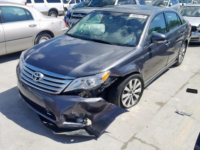 4T1BK3DBXCU470559 - 2012 TOYOTA AVALON BAS CHARCOAL photo 2