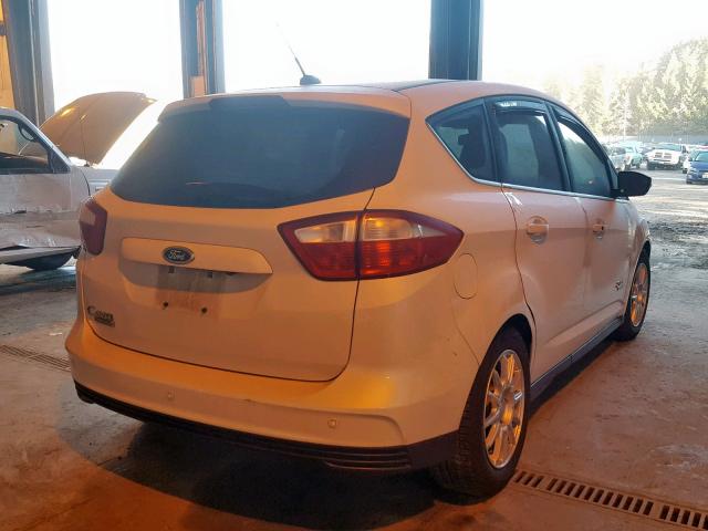 1FADP5CU4DL548358 - 2013 FORD C-MAX PREM WHITE photo 4