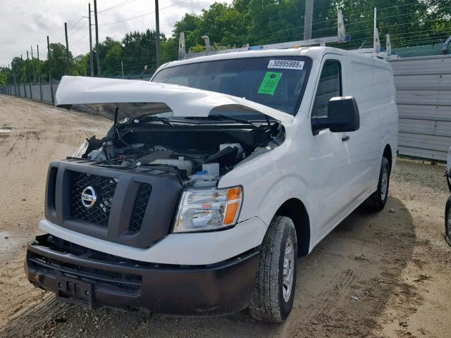 1N6BF0KYXHN806370 - 2017 NISSAN NV 1500 S WHITE photo 2