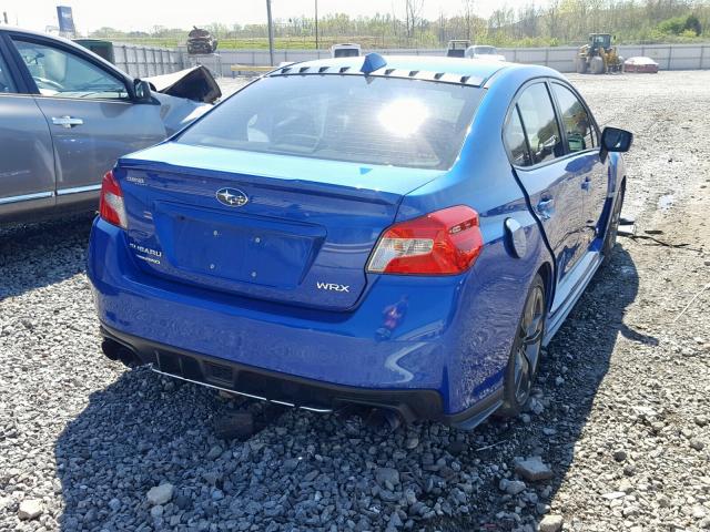 JF1VA1L60G9806036 - 2016 SUBARU WRX LIMITE BLUE photo 4