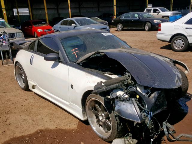 JN1AZ34E23T021827 - 2003 NISSAN 350Z COUPE WHITE photo 1