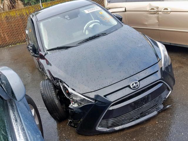 3MYDLBZVXGY114365 - 2016 TOYOTA SCION IA BLACK photo 1