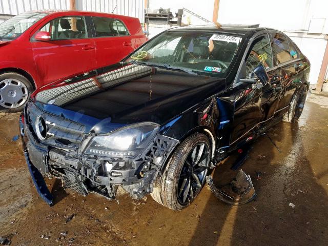 WDDGF4HB6CR215639 - 2012 MERCEDES-BENZ C 250  photo 2